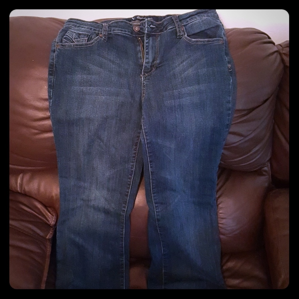 Salt Work Medium Rise Bootcut